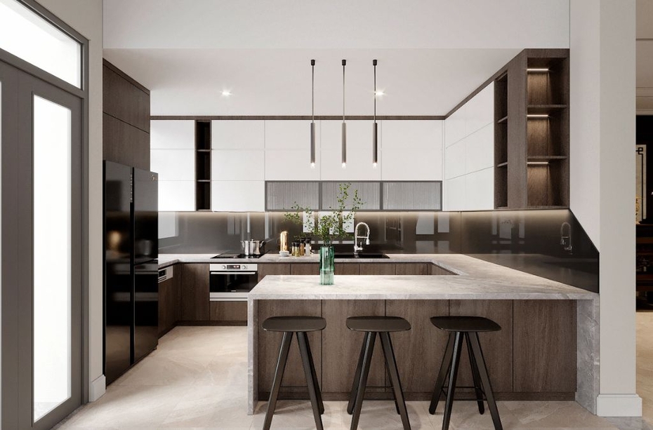 Cải tạo phòng bếp biệt thự – Biến nơi nấu nướng thành trái tim ngôi nhà