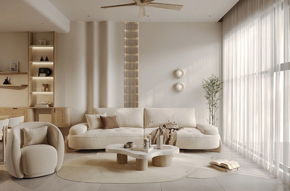 Mẫu nhà phố phong cách Japandi - Sự kết hợp tinh giản và hiện đại