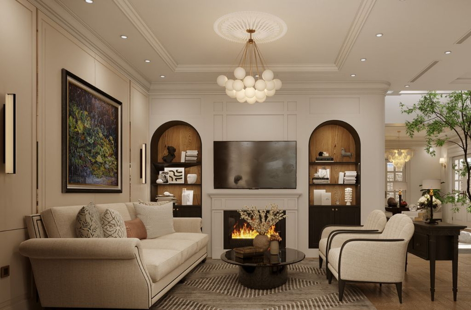 Thiết kế nhà Tây Hồ: Đẳng cấp sống "Tinh tế trên từng milimet" cùng Zmili Design