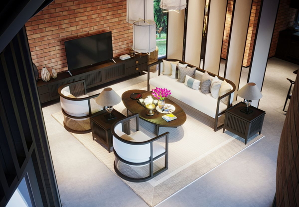 Nội Thất Biệt Thự Nghỉ Dưỡng Tomodachi