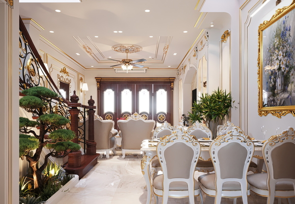 Nhà Phố Tân Cổ Điển Ứng Hòa