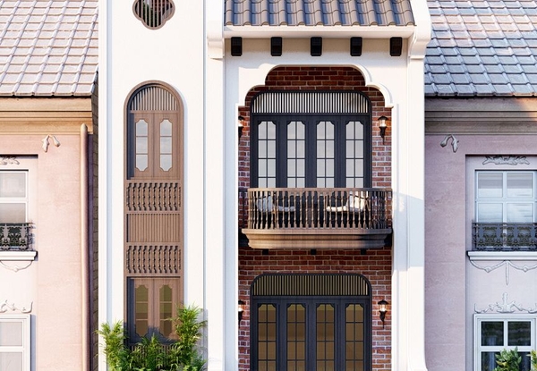 Nhà Liền Kề 6x14 – Indochine Charm