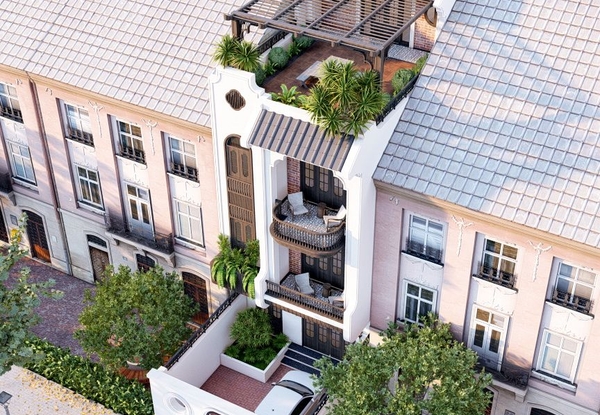 Nhà Liền Kề 6x14 – Indochine Charm