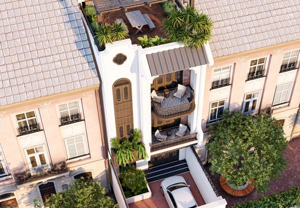 Nhà Liền Kề 6x14 – Indochine Charm