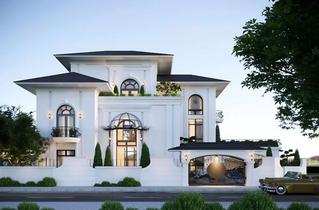 Biệt thự mái Nhật có đẹp và phù hợp với khí hậu Việt Nam