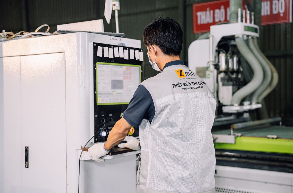 Zmili Design với các xưởng sản xuất gần 1000m2, đảm bảo chất lượng nội thất đến tay khách hàng