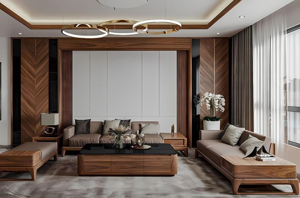 Cần hạn chế các tông màu xanh lá cho không gian nội thất phong thủy hệ Thổ