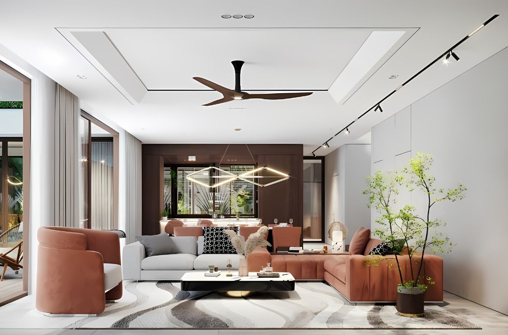 Màu cam rất phù hợp với những người có mệnh Hỏa - Phong thủy trong thiết kế nội thất