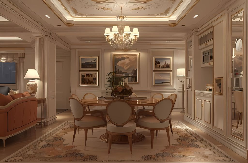 Phong cách thiết kế nội thất Tân Cổ Điển - Zmili Design 