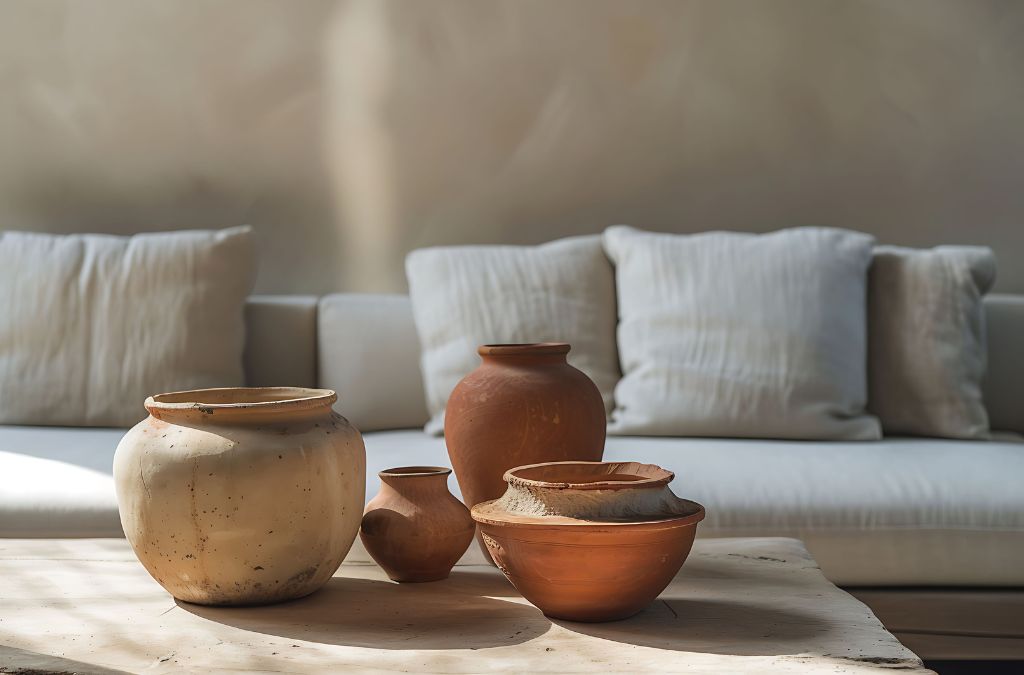 Gia chủ mệnh thổ nên sử dụng gốm sứ để trang trí nhà cửa