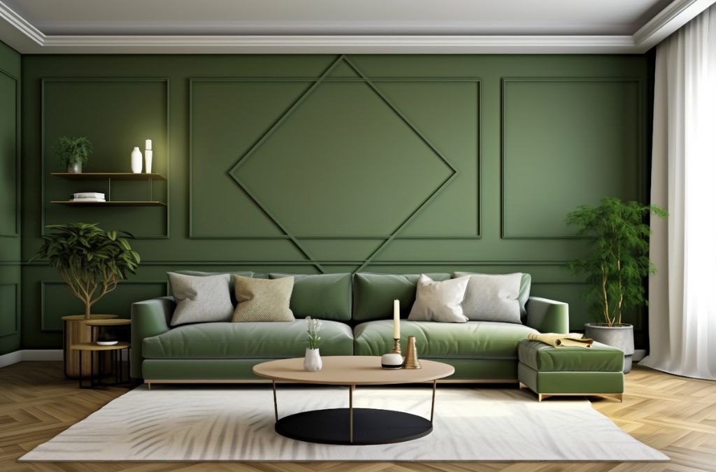 sofa hướng về phía cửa chính hút tài lộc cho gia chủ