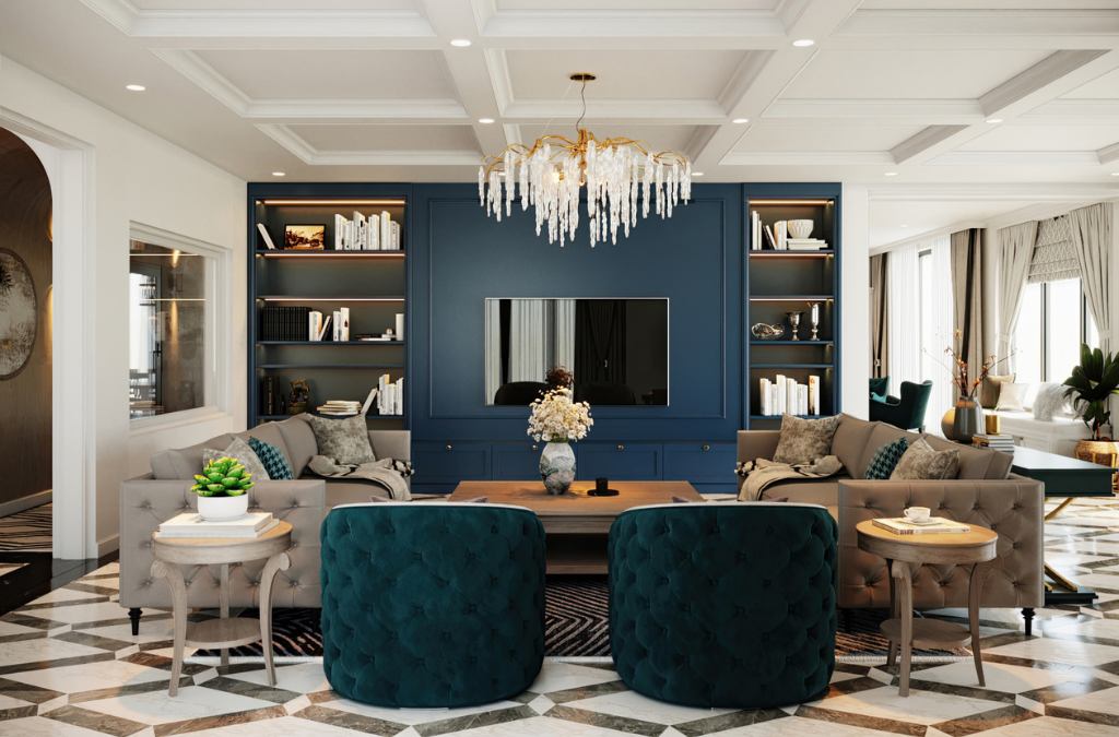 20+ Mẫu Thiết Kế Phòng Sinh Hoạt Chung Đẹp, Hiện Đại, Sang Trọng Nhất