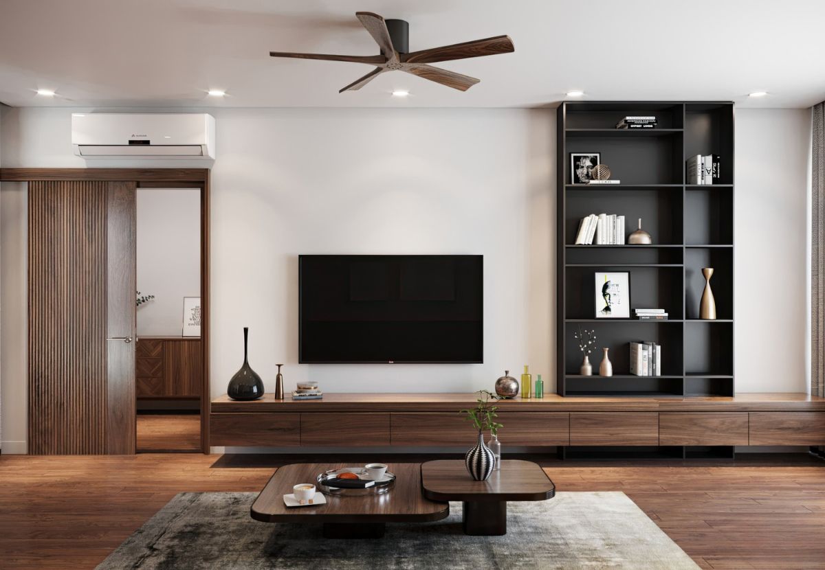 Phòng khách phong cách Indochine