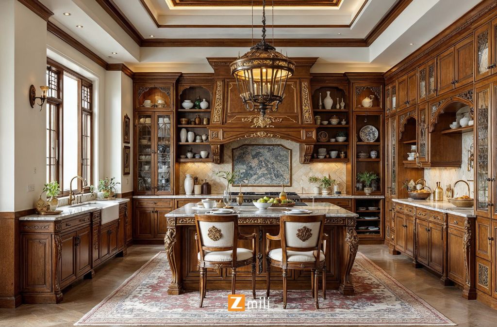 Phòng bếp phong cách Indochine - Zmili Design