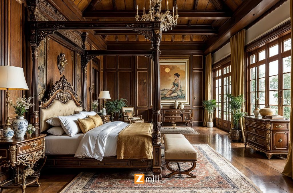 Phòng Ngủ phong cách Indochine - Zmili Design