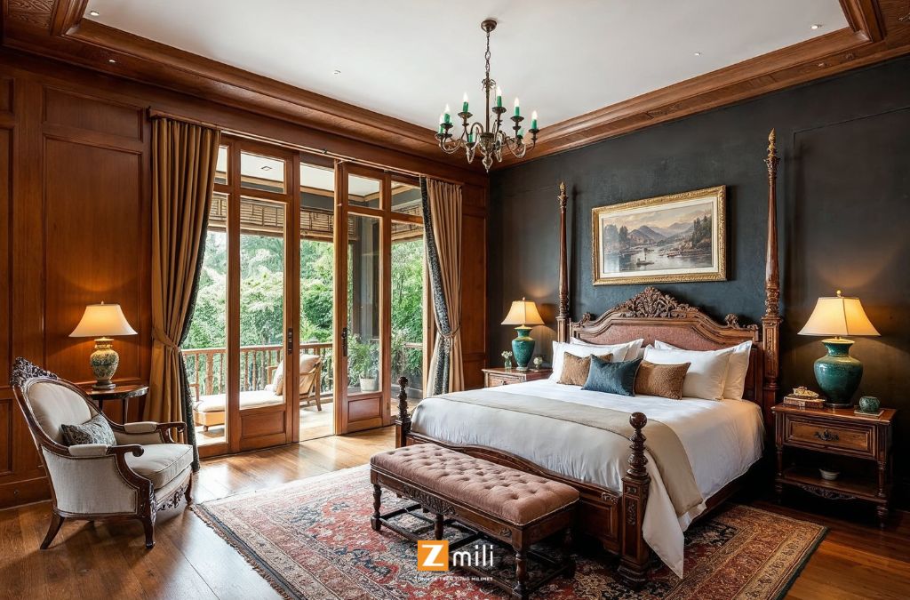 Phòng Ngủ phong cách Indochine - Zmili Design