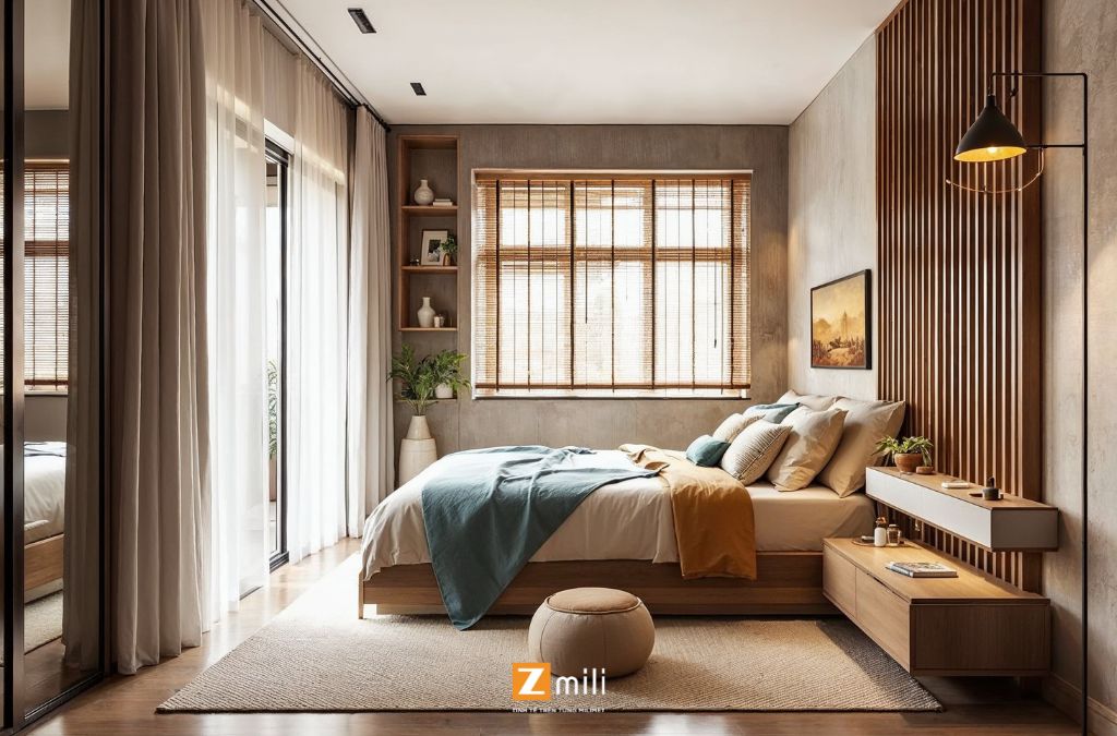 Phòng Ngủ phong cách Indochine - Zmili Design