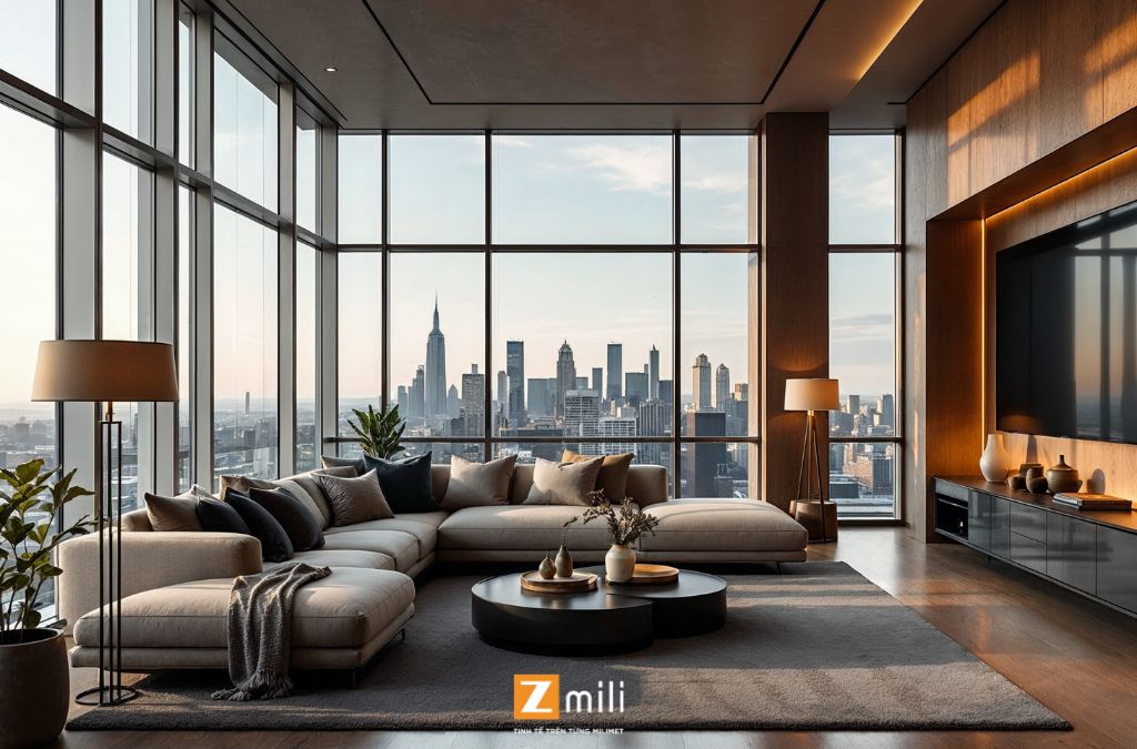 Mẫu nội thất penthouse - Zmili Design