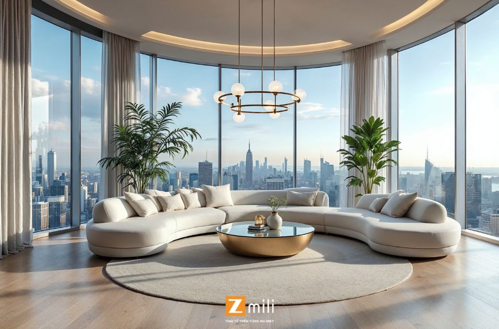 Mẫu nội thất penthouse - Zmili Design