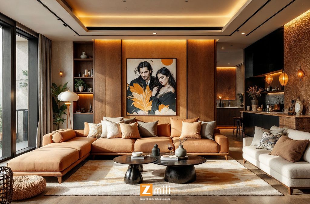 Mẫu nội thất penthouse - Zmili Design