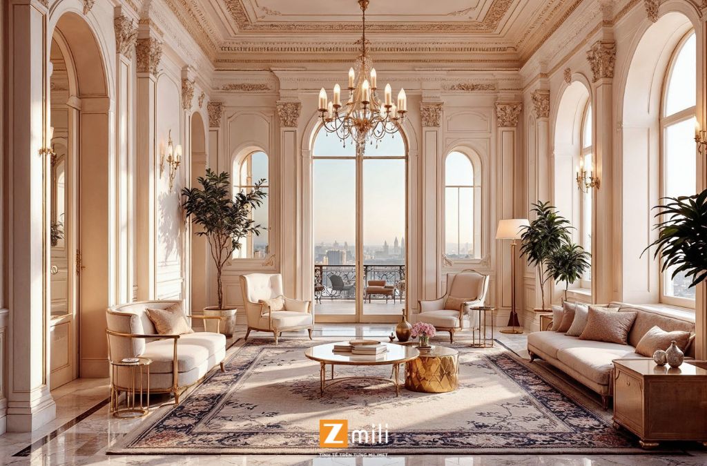 Mẫu nội thất penthouse - Zmili Design