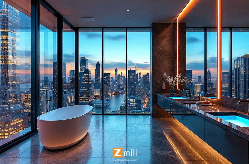 Mẫu nội thất penthouse - Zmili Design