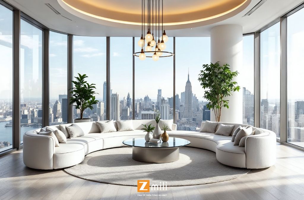 Mẫu nội thất penthouse - Zmili Design