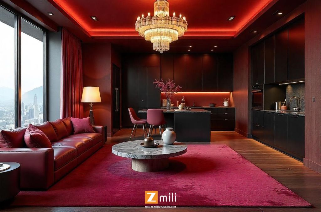 Mẫu nội thất penthouse - Zmili Design