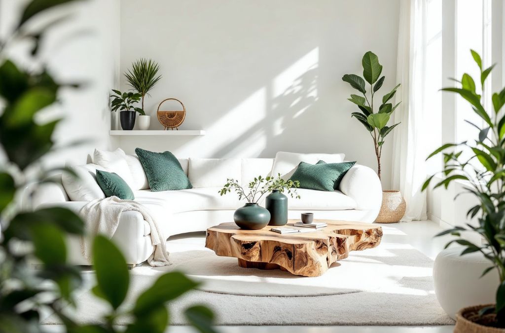 Mẫu phòng khách biệt thự hiện đại đẹp, đơn giản