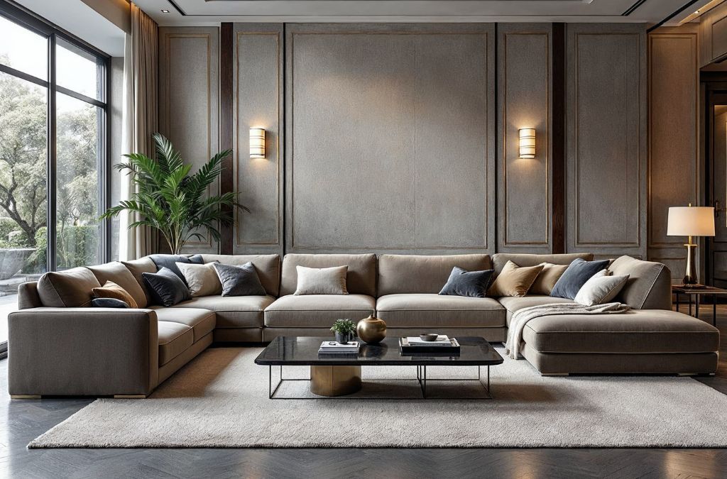 Lựa chọn Sofa cần chú ý đến không gian xung quanh và phong cách của ngôi nhà