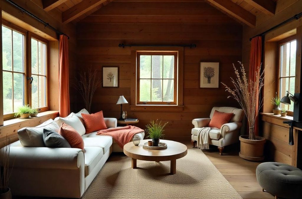 Nỗi thất tái chế cũng là một nét đặc trưng Rustic Style