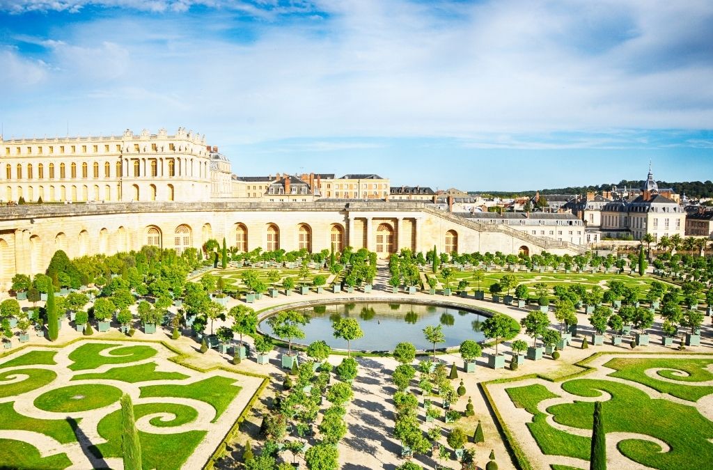 Khu vườn Orangerie tại cung điện Versailles