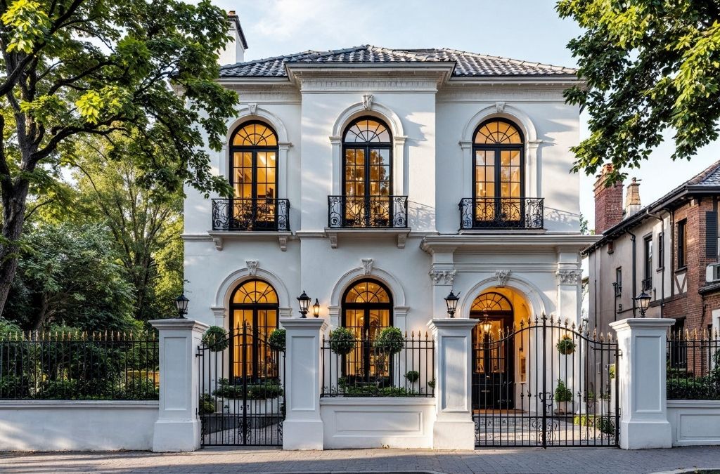 Mẫu biệt thự đơn lập độc đáo với phong cách Indochine