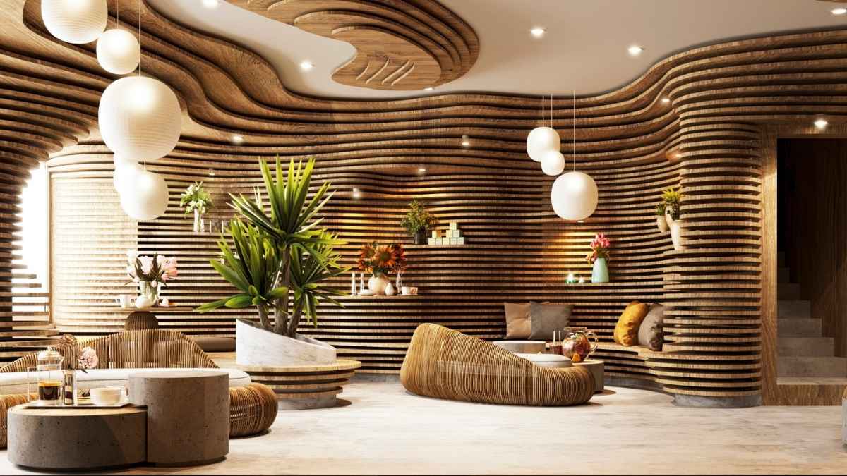 Dự án văn phòng Vinhome đặc trưng của phong các Rustic