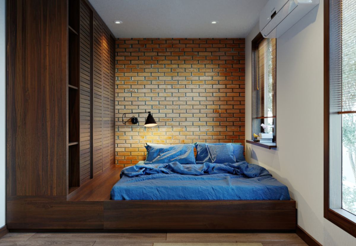 mẫu decor phòng ngủ với nội thất đa năng, tối ưu diện tích