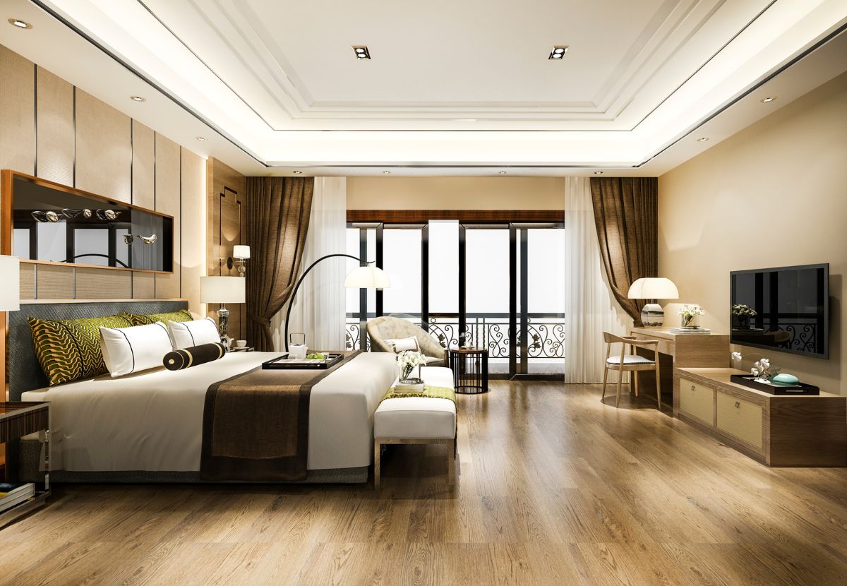 Mẫu phòng ngủ hiện đại, sang trọng dàng cho nữ