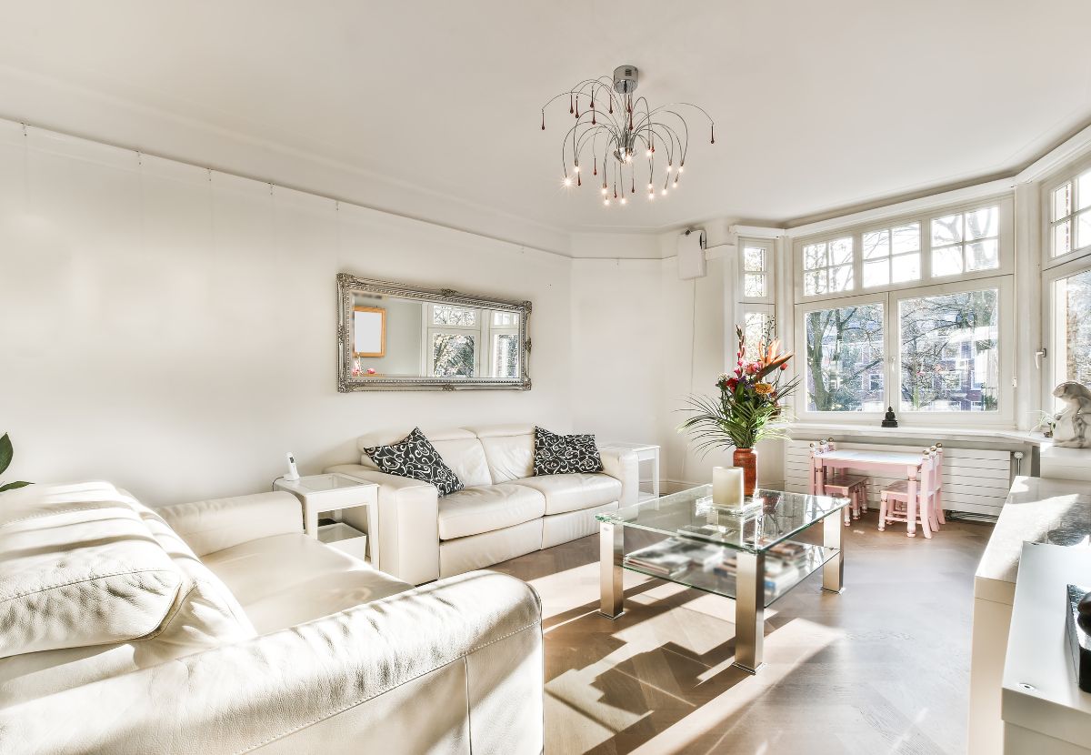 mẫu phòng khách hiện đại mang hơi hướng Vintage, Retro hoài cổ