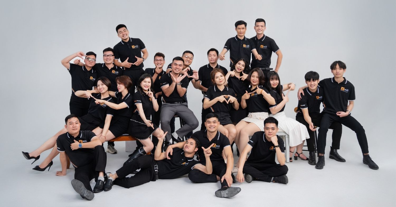 Đội ngũ nhân sự tại Zmili Design