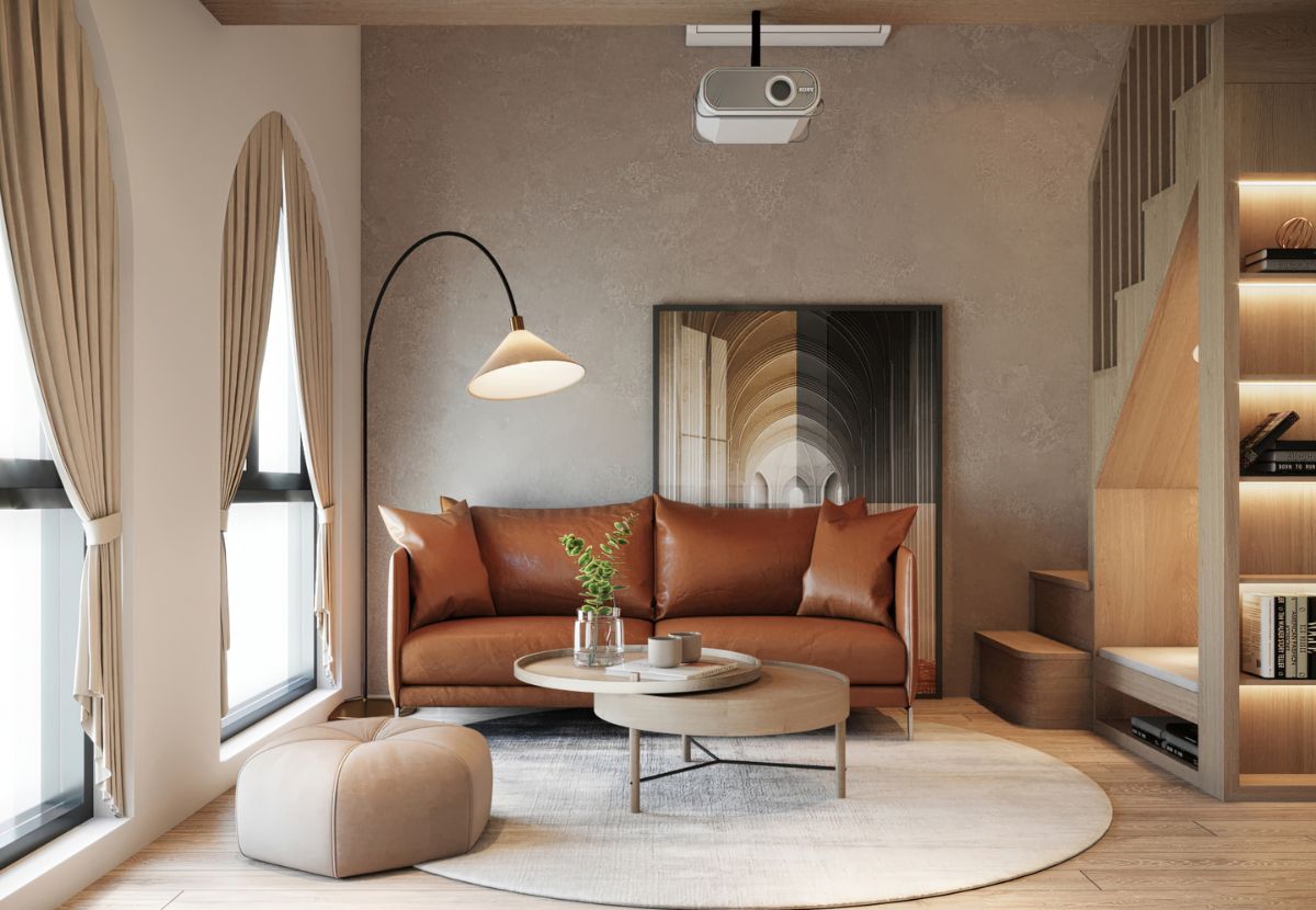 Phòng sinh hoạt chung biệt thự liền kế tại phân khu Cọ Xanh, độc đáo, độc bản