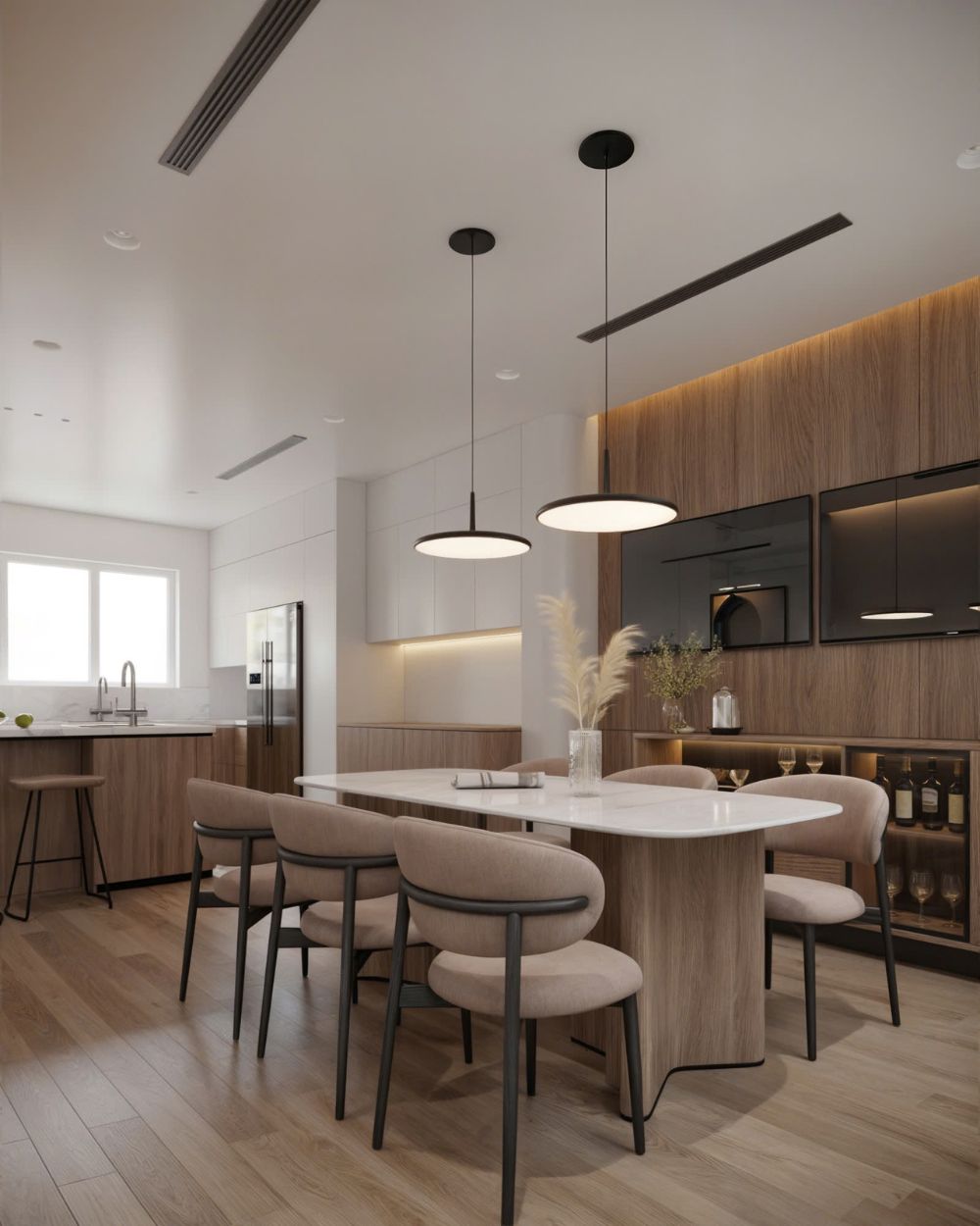 Mẫu bếp hiện đại, hợp phong thủy tuổi Đinh Sửu năm 2026