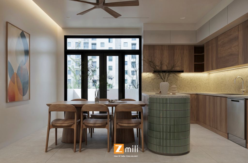 Mẫu cải tạo phòng bếp được ưu chuộng nhất 2025