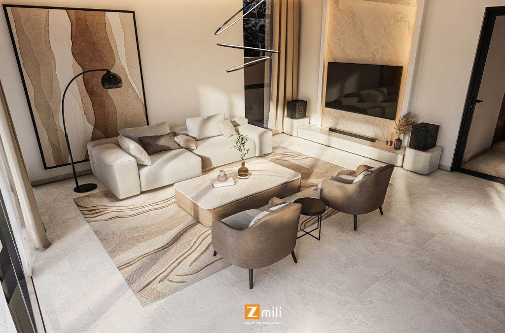 Phong cách Hiện đại (Modern) Được ưu chuộng bới tính tiện nghi, sang trọng