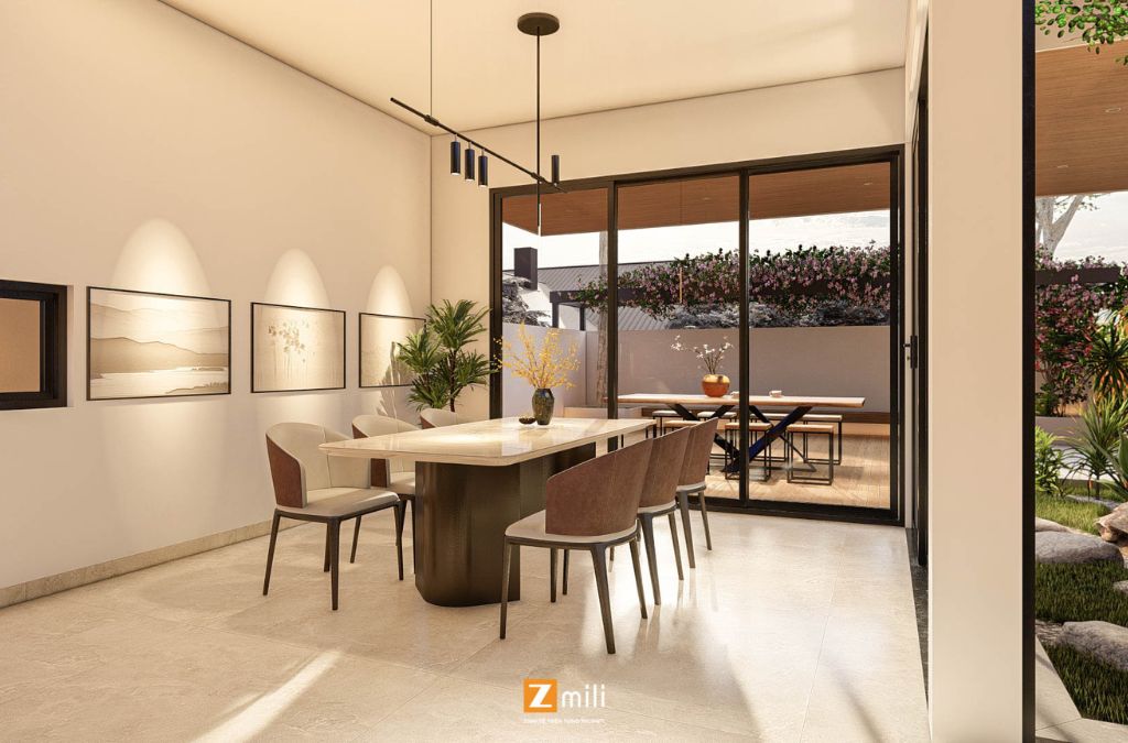 Mở rộng không gian – kết nối bếp với phòng ăn hoặc phòng khách