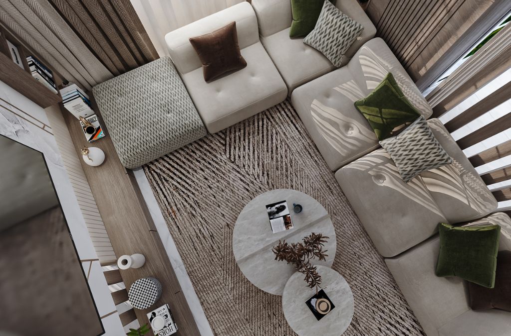 Các hạng mục cải tạo phòng khách biệt thự phổ biến