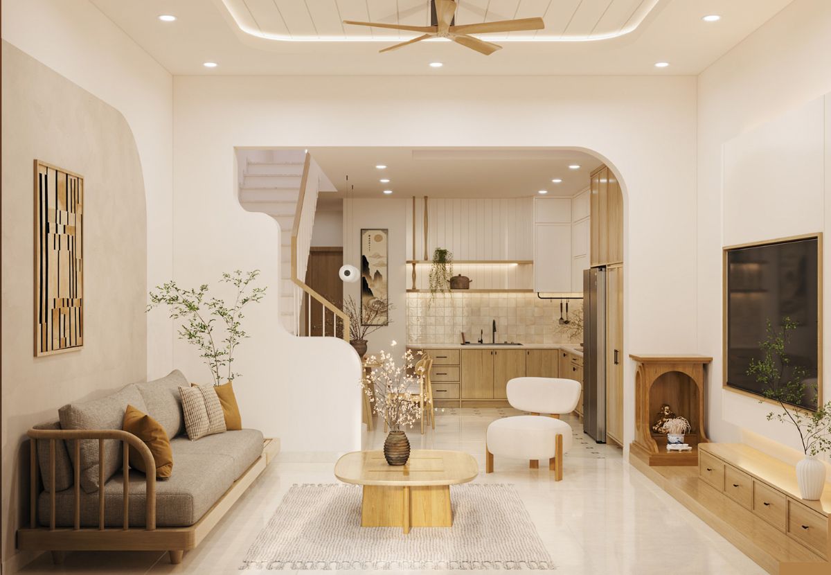 Japandi Style mang đến sự ấm áp trong mộc mạc và tính bền vững