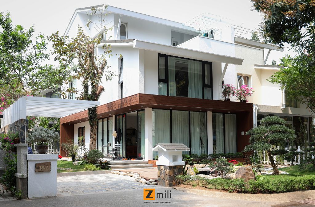 Cảnh quan biệt thự vườn Tùng sau khi được Zmili cải tạo