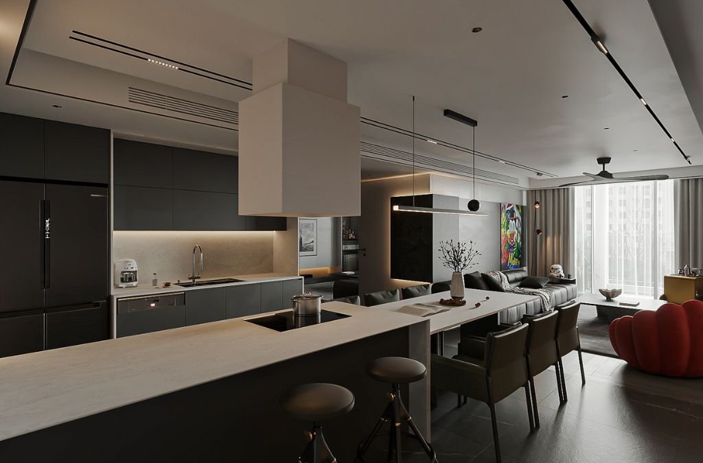 Đồ nội thất trong Luxury style đều được cá nhân hóa phù hợp với gia chủ