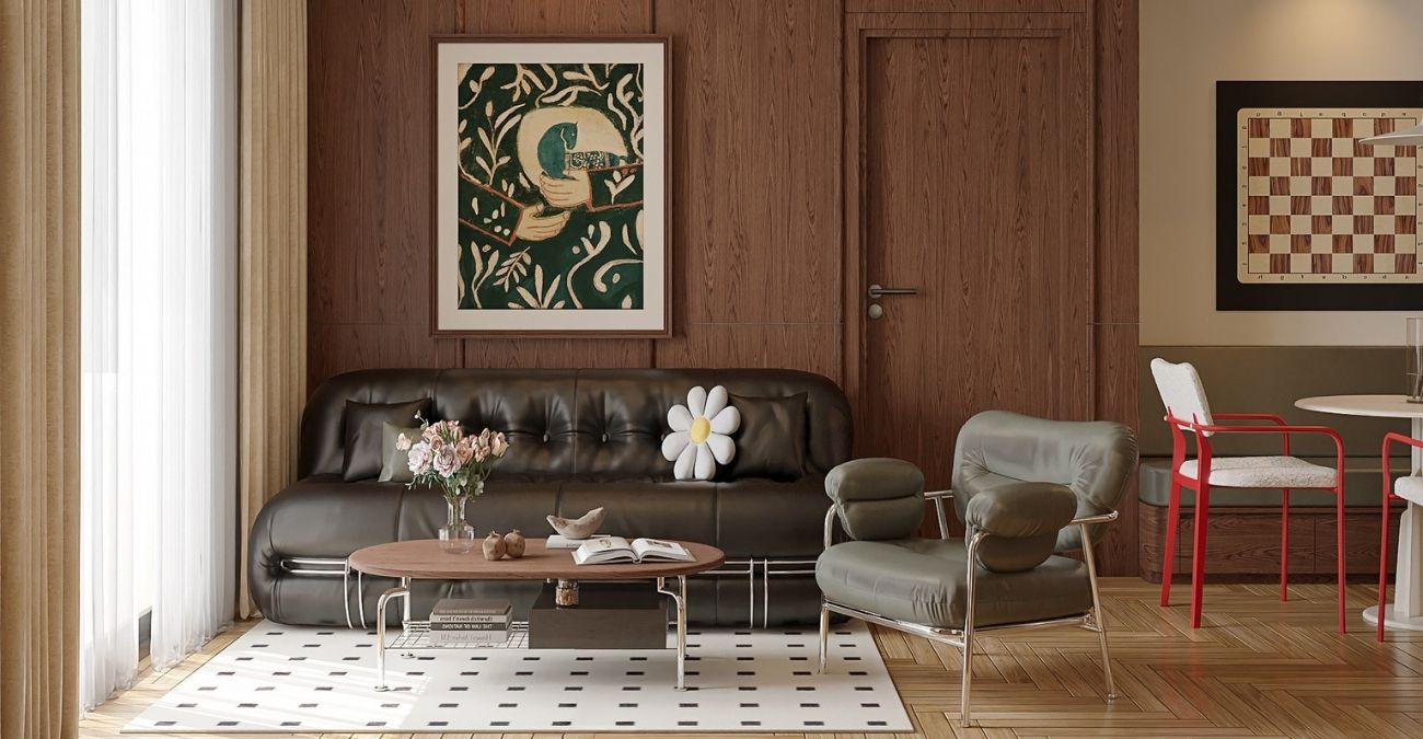 Retro là những nói nội thất được thiết kế theo kiểu dáng của các thập niên cũ
