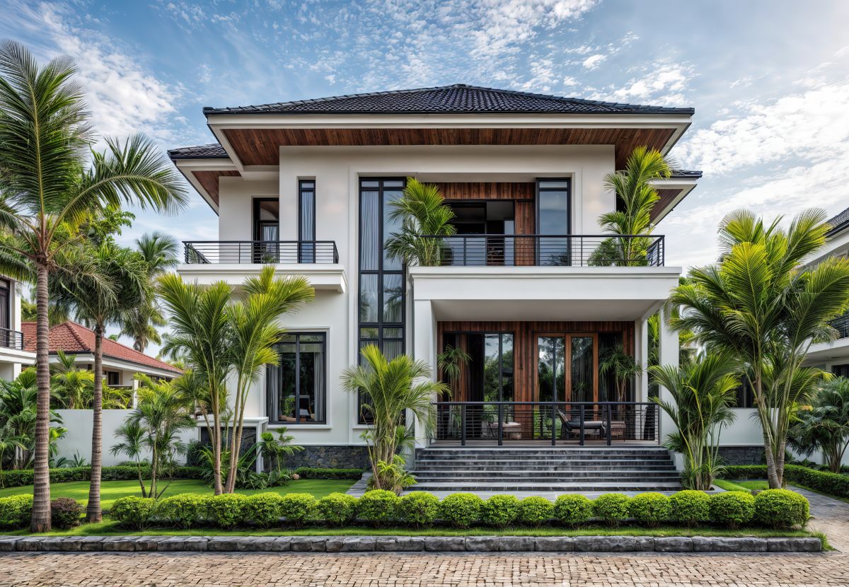 mau-nha-mai-nhat-hien-dai-ket-hop-khong-gian-xanh