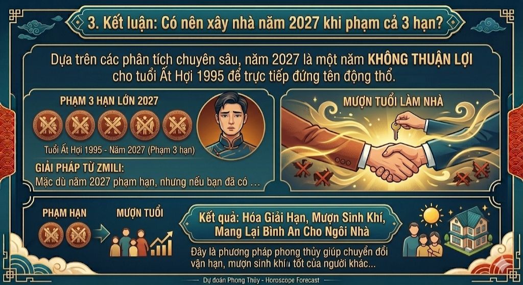Gia chủ tuổi ất hợi có thể làm nhà thông qua phương pháp mượn tuổi